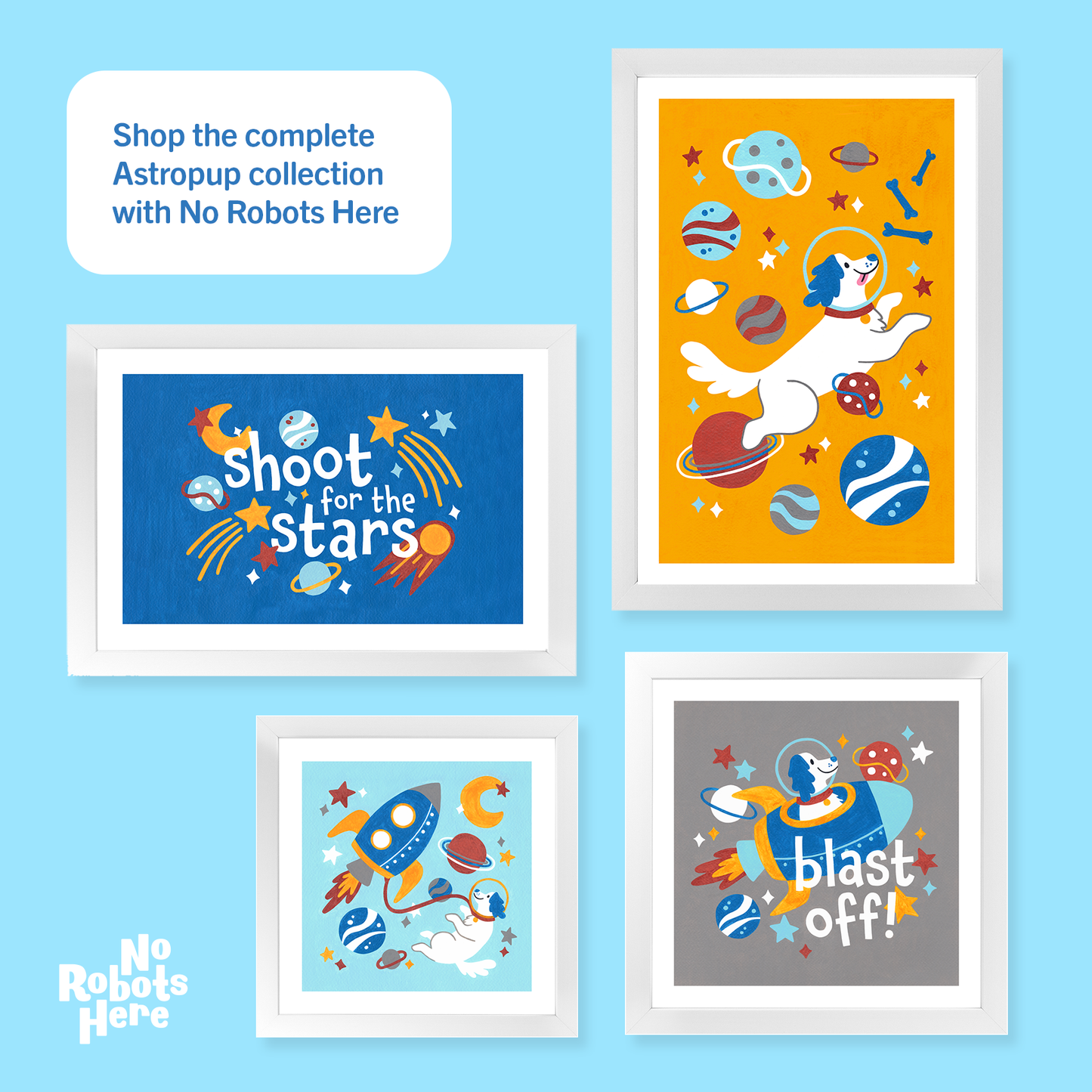 Astropup Giclee Art Print