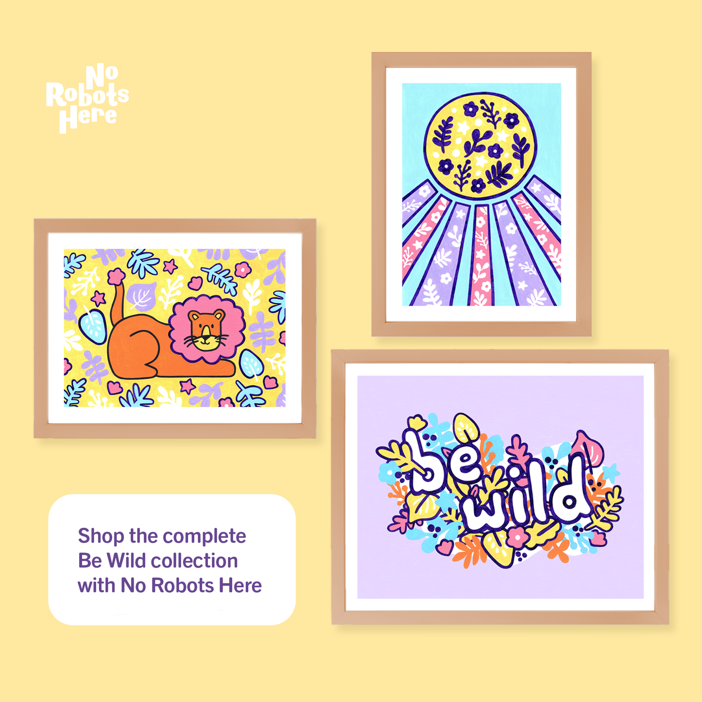 Be Wild Premium Art Print