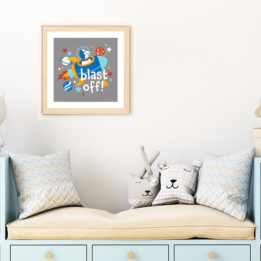 Blast Off! Giclee Art Print