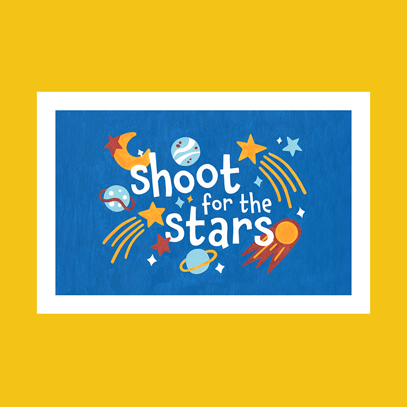 Shoot for the Stars Giclee Art Print