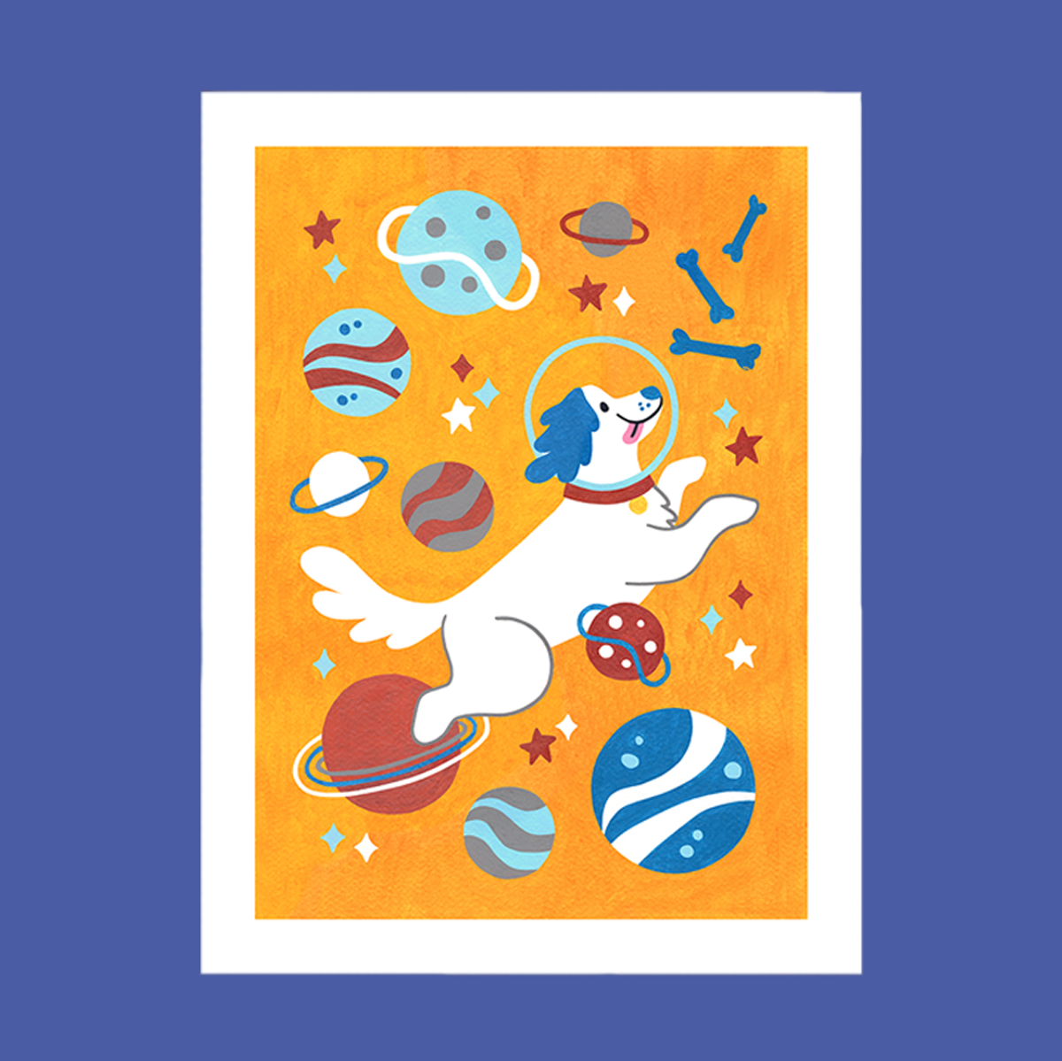 Astropup Giclee Art Print