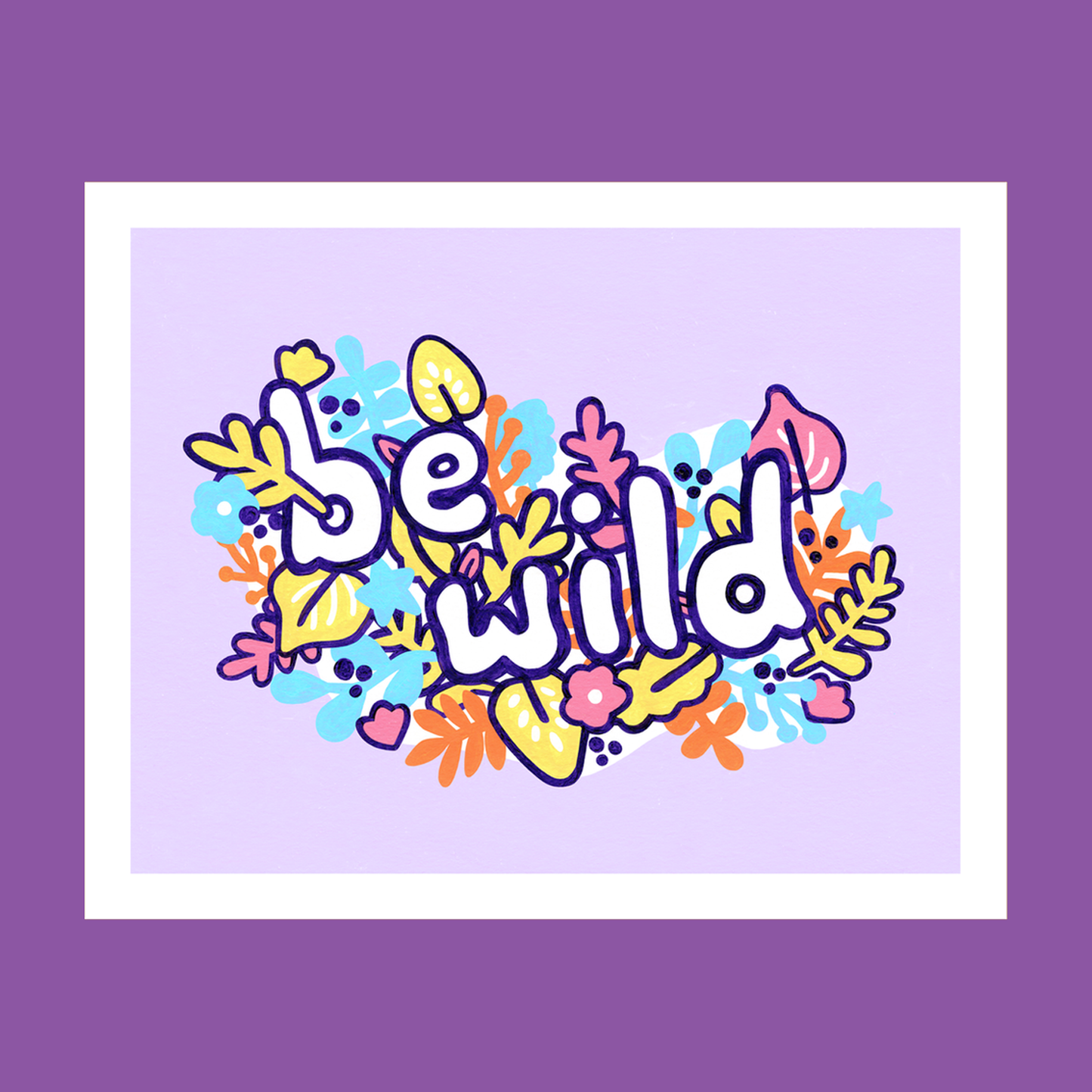 Be Wild Premium Art Print