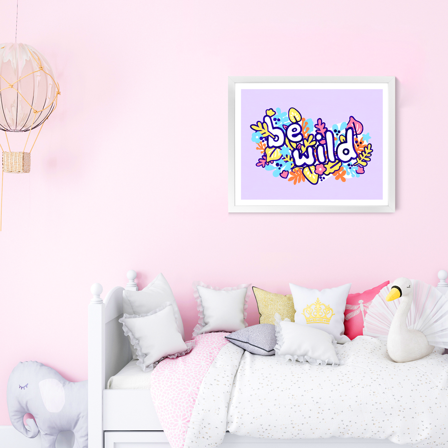 Be Wild Art Print