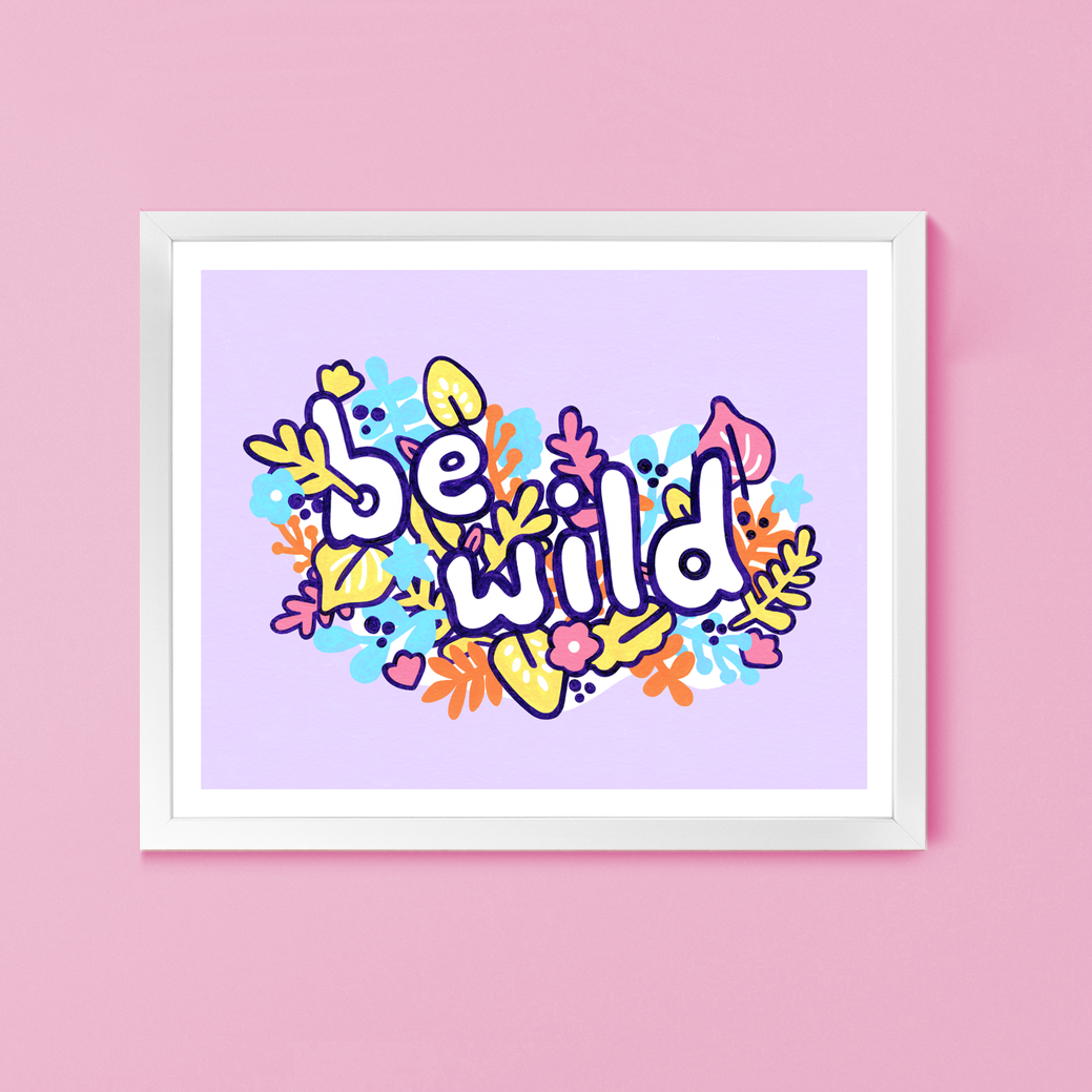 Be Wild Premium Art Print