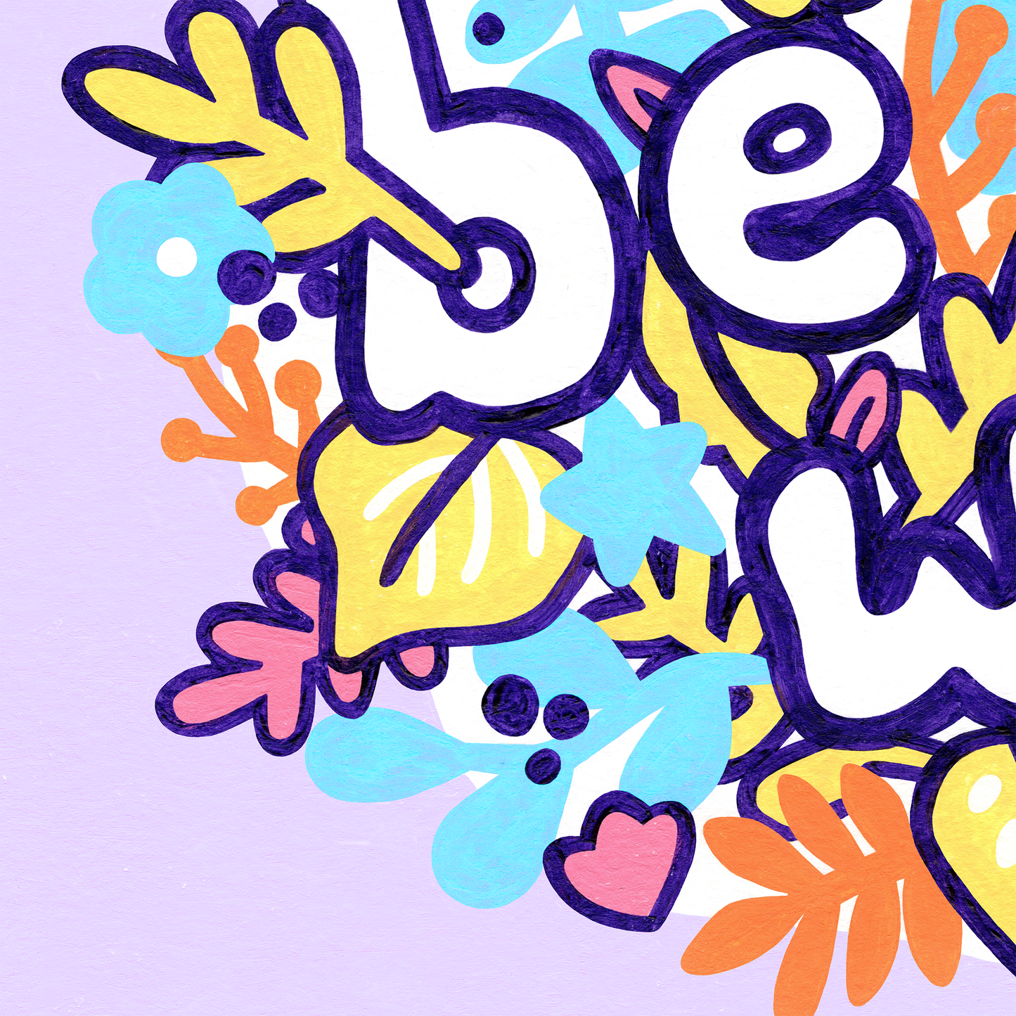 Be Wild Art Print