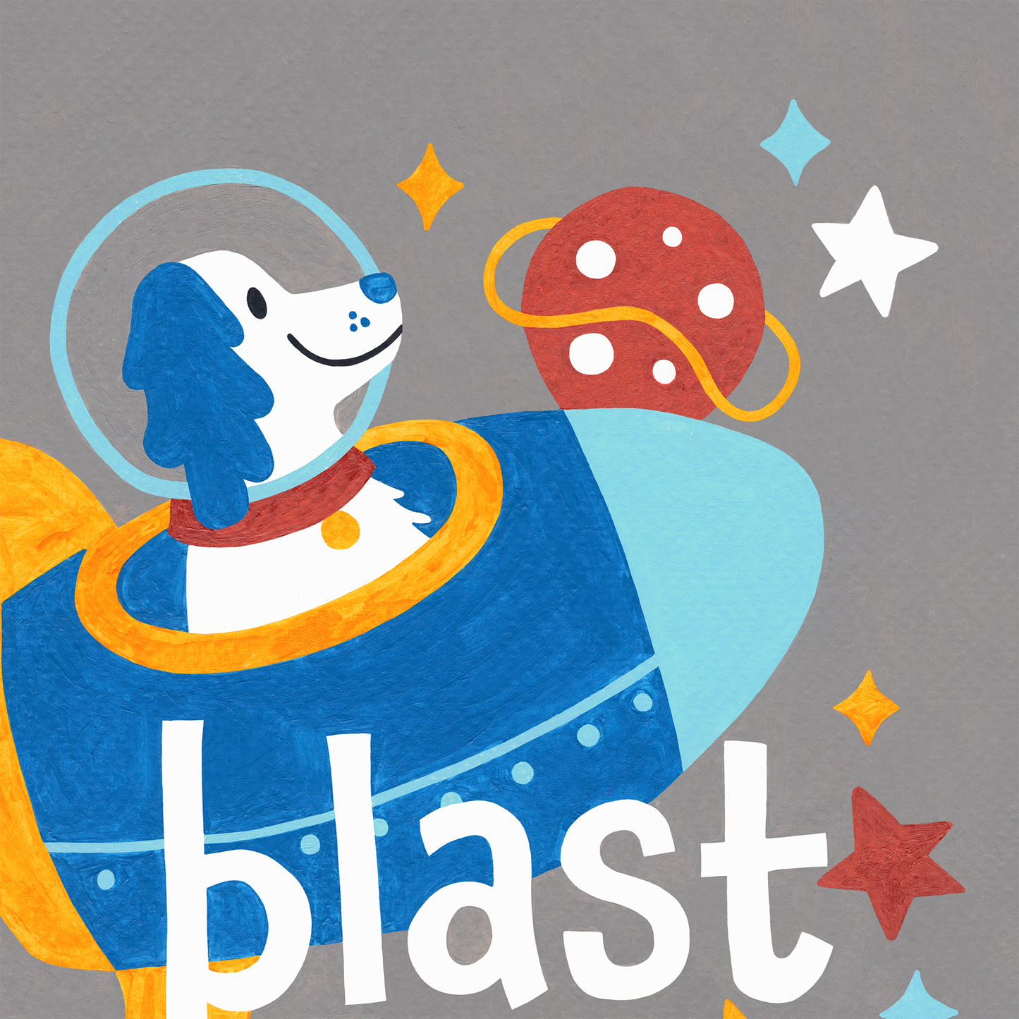Blast Off! Art Print