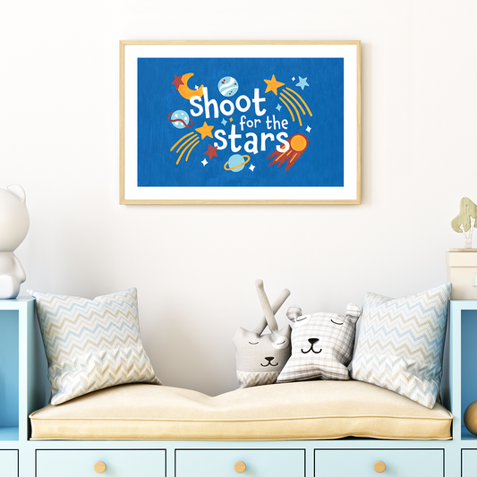 Shoot for the Stars Art Print