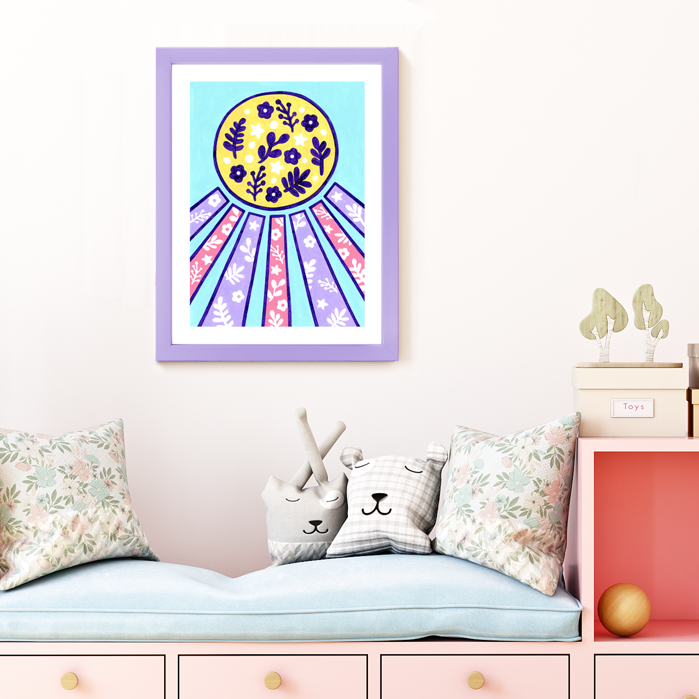 Sunshine Premium Art Print