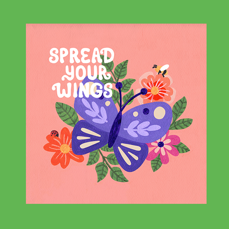 Spread Your Wings Art Print