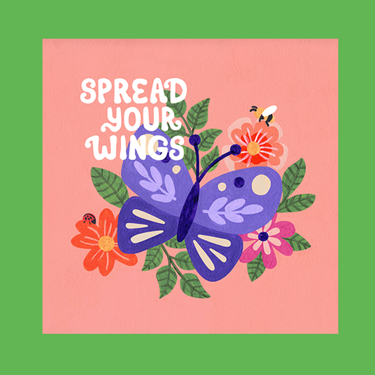 Spread Your Wings Art Print